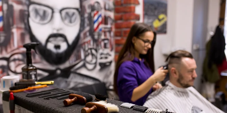 Pánsky strih a úprava brady, afrocopíky, boxerské copy či pseudo-dredy v Barber Shope NY priamo v centre Košíc