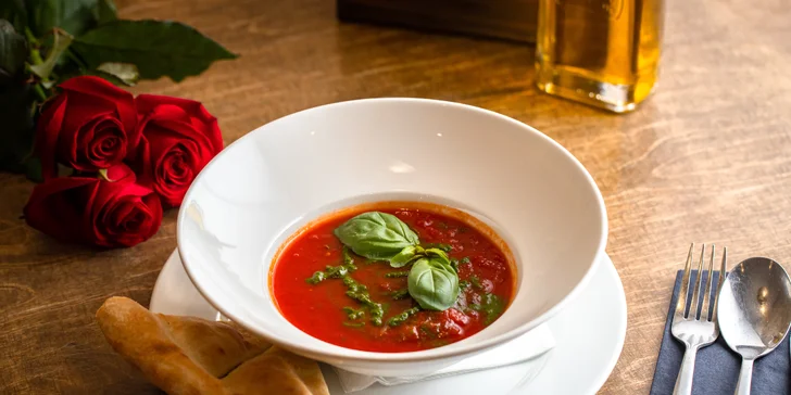 Exkluzívne päťchodové menu pre dvoch a k tomu fľaša Prosecca