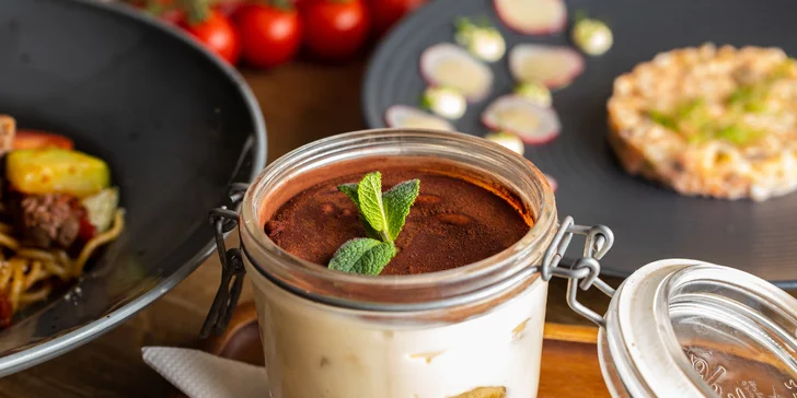 Exkluzívne päťchodové menu pre dvoch a k tomu fľaša Prosecca