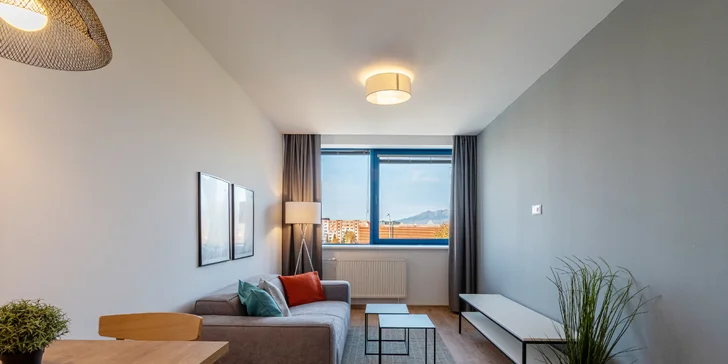 Jedinečná dovolenka v nových moderne zariadených apartmánoch len pár minút od centra Popradu a na skok do Vysokých Tatier