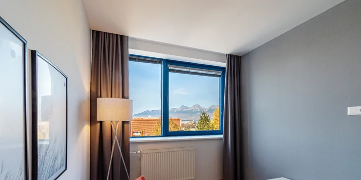 Jedinečná dovolenka v nových moderne zariadených apartmánoch len pár minút od centra Popradu a na skok do Vysokých Tatier