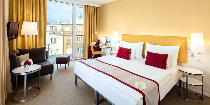 Pohodový 4* pobyt v dizajnovom hoteli v Prahe s raňajkami