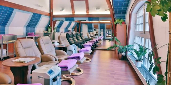4* pobyt v centre Karlových Varov pre 2 osoby: wellness, chutná strava aj zľava na procedúry