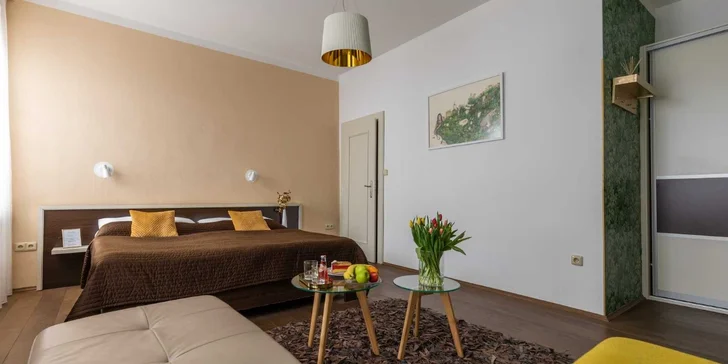 Romantický pobyt v centre Českého Krumlova s ​​raňajkami a proseccom