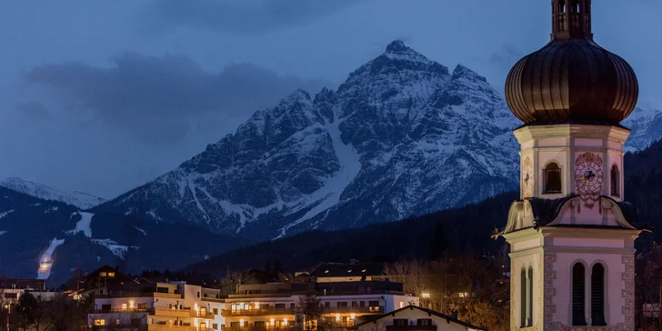 Nádherný a moderne vybavený hotel pri Innsbrucku: luxusná polpenzia, neobmedzený wellness aj možnosť procedúr