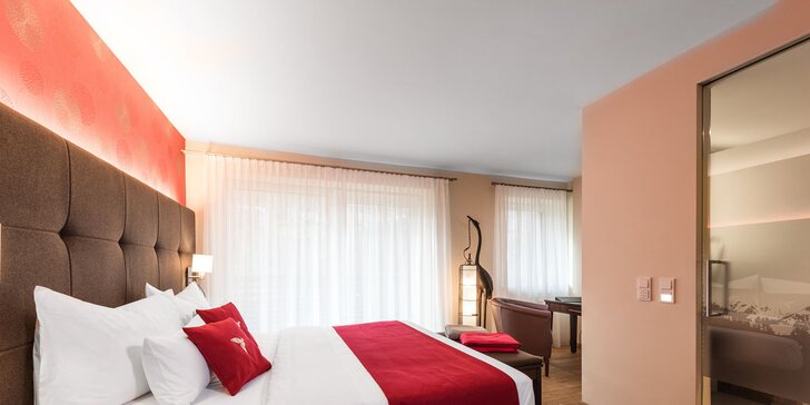 Nádherný a moderne vybavený hotel pri Innsbrucku: luxusná polpenzia, neobmedzený wellness aj možnosť procedúr