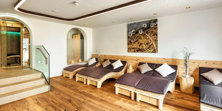 Nádherný a moderne vybavený hotel pri Innsbrucku: luxusná polpenzia, neobmedzený wellness aj možnosť procedúr
