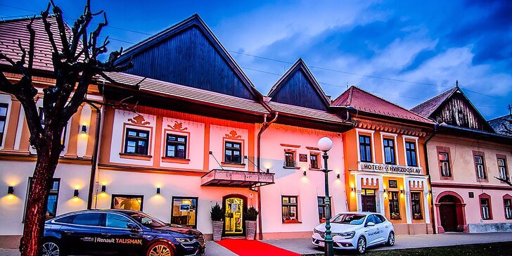 Bohatý wellness pobyt v hoteli Hviezdoslav**** pod Vysokými Tatrami