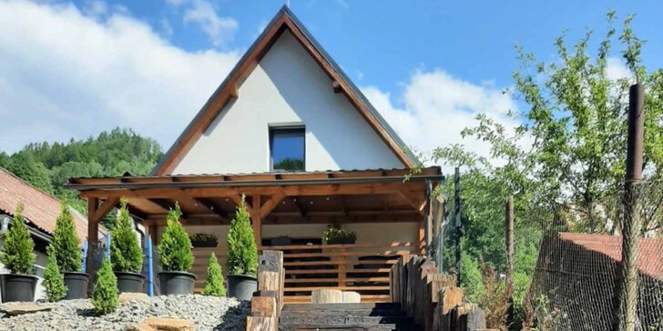 Moderná horská chata pre 8-10 osôb: krásna príroda a atraktívna lokalita v blízkosti vyhľadávaných rekreačných stredísk