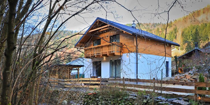Krásna horská chata pre 8-10 osôb: úchvatná príroda a atraktívna lokalita v blízkosti vyhľadávaných rekreačných stredísk