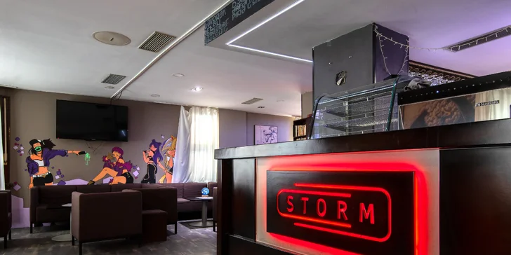 Hybaj do Storm Baru na 8 veľkých pív Bernard a 2x nachos so salsou!