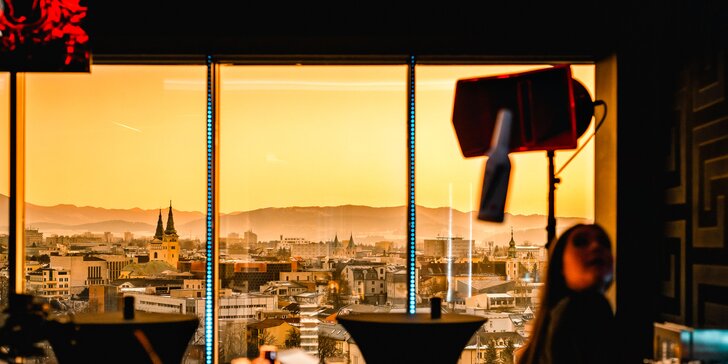 Otvorené vouchery do reštaurácie Pancha Skybar s panoramatickým výhľadom na mesto
