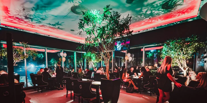 Otvorený voucher do reštaurácie Pancha Skybar s panoramatickým výhľadom na mesto