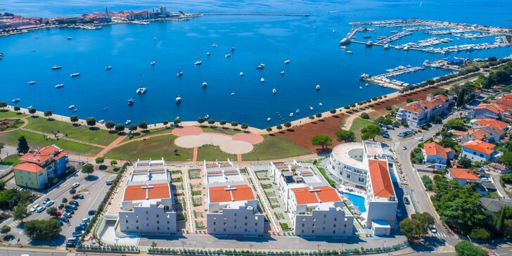 Dovolenka na Istrii: moderné a luxusné apartmány až pre 6 osôb, kúpanie v mori aj bazéne