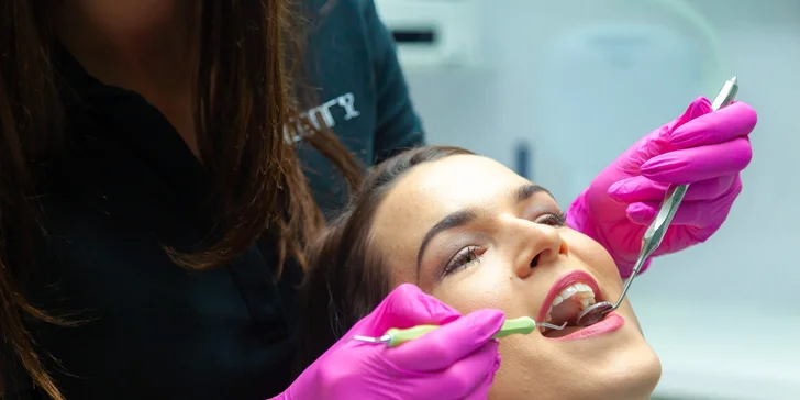 Ambulantné bielenie lampou Philips Zoom a komplexná dentálna hygiena