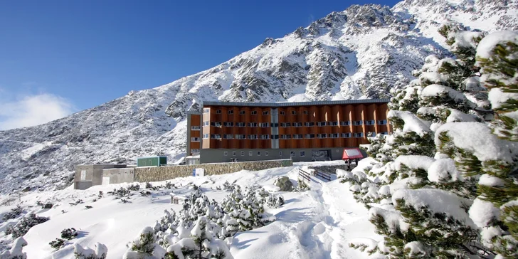 Najvyššie položený horský hotel pod Gerlachovským štítom: raňajky, polpenzia aj wellness s výhľadom