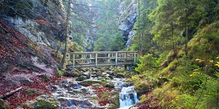 Dovolenka v krásnom prostredí Národného parku Malá Fatra pri Terchovej v dreveniciach Jánošíkov dvor so saunou a minigolfom