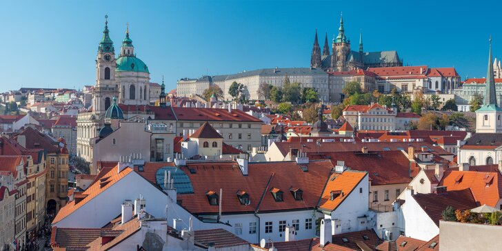 4* pobyt v Prahe: moderná izba, veľkolepé raňajky a blízkosť Stromovky i Výstaviska