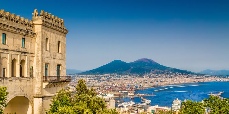 Letecky za krásami Talianska: Objavte Neapol, sopku Vezuv, Pompeje i ostrov Capri