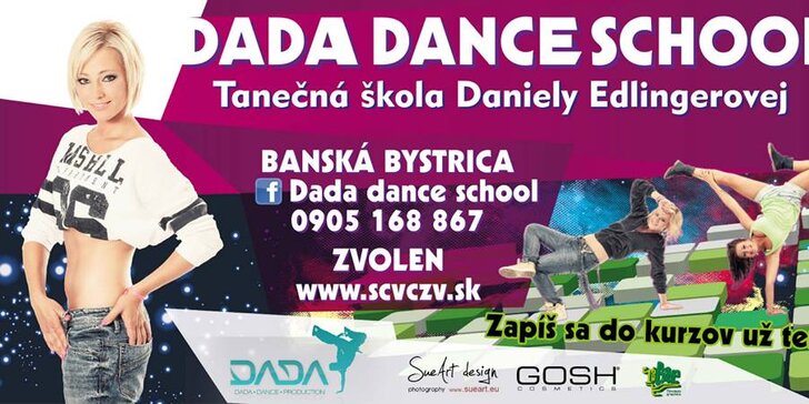Tanečná škola Daniely Edlingerovej otvára tanečné kurzy pre deti