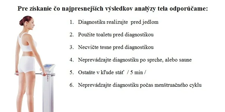 Analýza ľudského tela špeciálnym prístrojom In-Body 230
