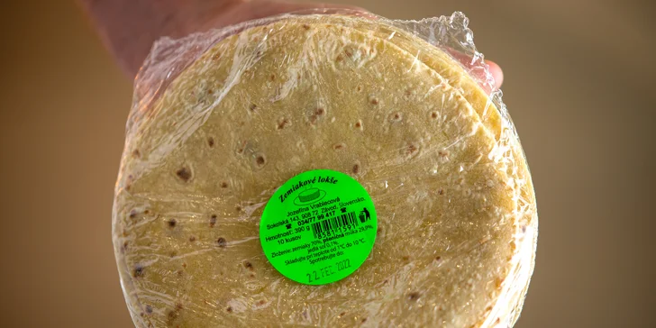 Domáce mäkučké a nadýchané lokše od Jozefíny Vrablecovej v OC Nivy