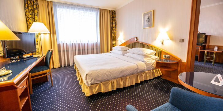 4 * pobyt v hoteli Panorama v Prahe: raňajky a vstup do wellness
