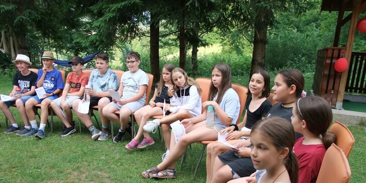 Nadupané letné tábory HAPPYLAND pre deti alebo tínedžerov: veľa akcie, ale aj oddychu
