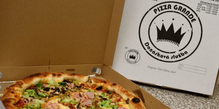 Vyberte si pizzu alebo kebab v Pizza Grande Metro