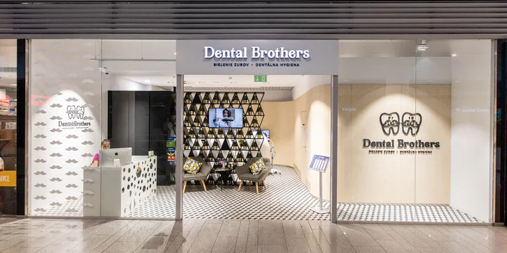 Žiarivo biely úsmev už za pár minút! Dental Brothers sú pre vás stále otvorení.