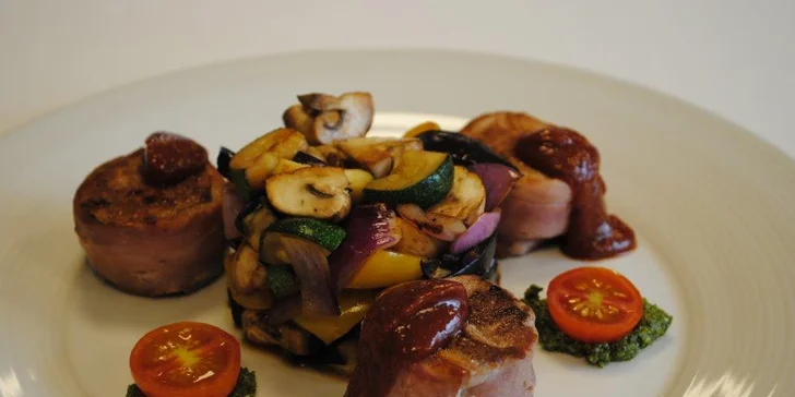 Luxusné 3 chodové degustačné menu