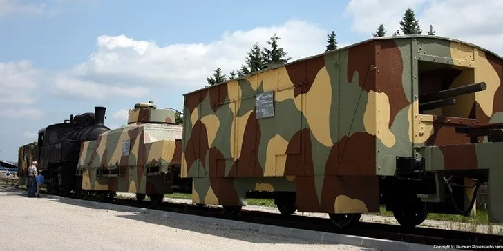 Vstupenky na výstavu Povstalecké pancierové vlaky