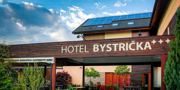 Dokonalý wellness a romantická večera v Hoteli Bystrička***