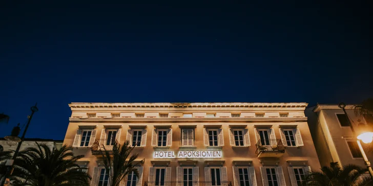4* boutique hotel s raňajkami na krásnom ostrove Lošinj priamo na promenáde