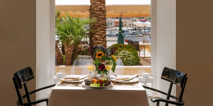 4* boutique hotel s raňajkami na krásnom ostrove Lošinj priamo na promenáde