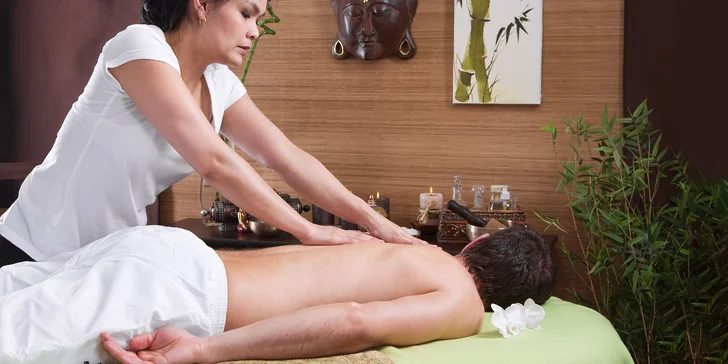 Thajské masáže: tradičná, aroma therapy, foot & back alebo aroma coconut. Vhodné ako darček, aj pre páry!