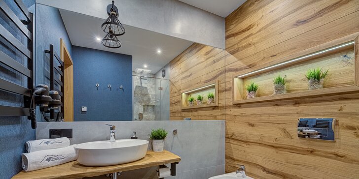 Jedinečná dovolenka v nových apartmánoch neďaleko Krynice-Zdrój s plne vybaveným minibarom a vstupom do sauny