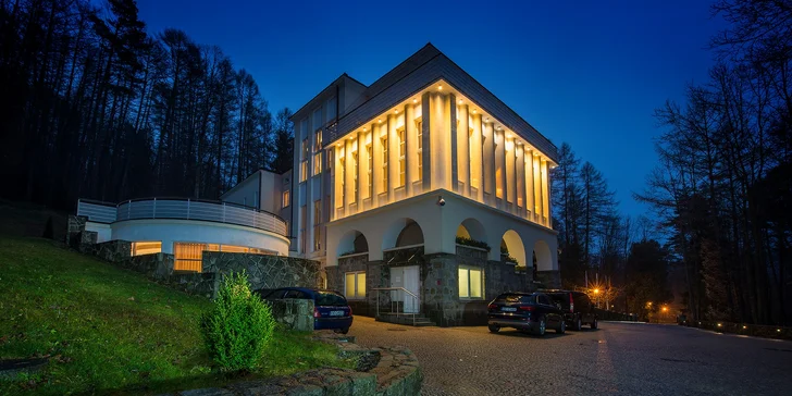 Modrzewie Park Hotel***** uprostred krásneho smrekového parku - wellness a chutná strava