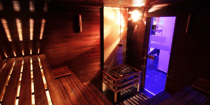 Relaxačné masáže a vstupy do fínskej a parnej sauny v Sauna La Vita