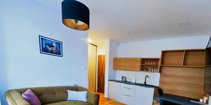 Pobyt v nových, luxusne zariadených apartmánoch v Nízkych Tatrách s každodenným vstupom do privátneho wellness