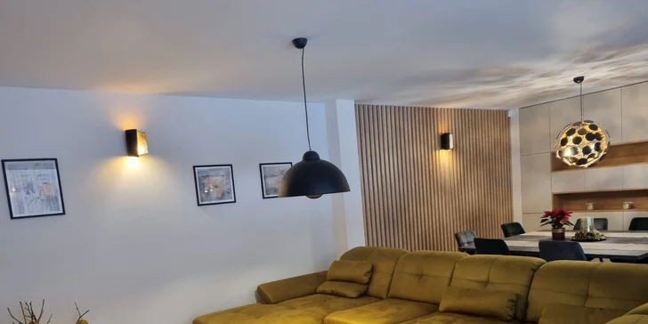 Pobyt v nových, luxusne zariadených apartmánoch v Nízkych Tatrách s každodenným vstupom do privátneho wellness
