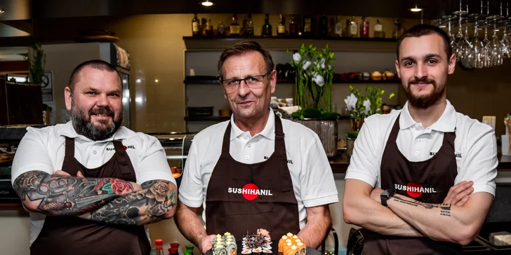 Jarný sushi set v reštaurácii SUSHIHANIL