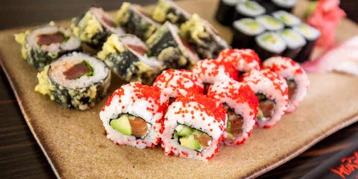 Jarný sushi set v reštaurácii SUSHIHANIL