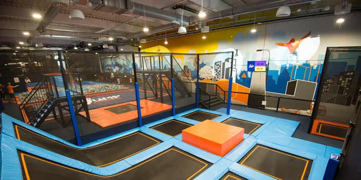 Nespútaná zábava pre deti i dospelých: permanentka či darčeková poukážka na vstup do JUMP ARENA