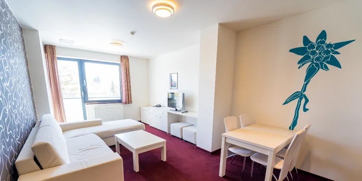 Pobyt v PANORAMA RESORT**** na Štrbskom Plese s polpenziou a wellness