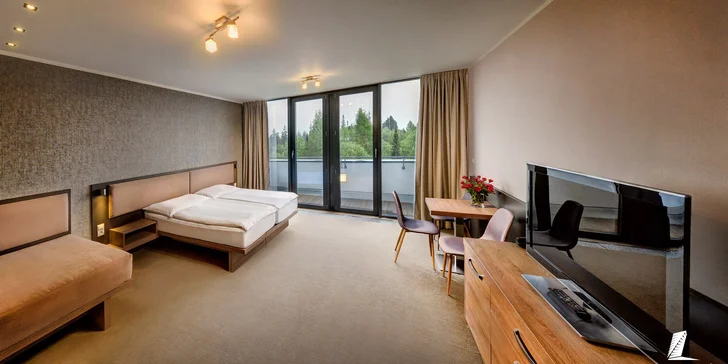 Pobyt v moderných apartmánoch a štúdiách PANORAMA RESORT**** na Štrbskom Plese