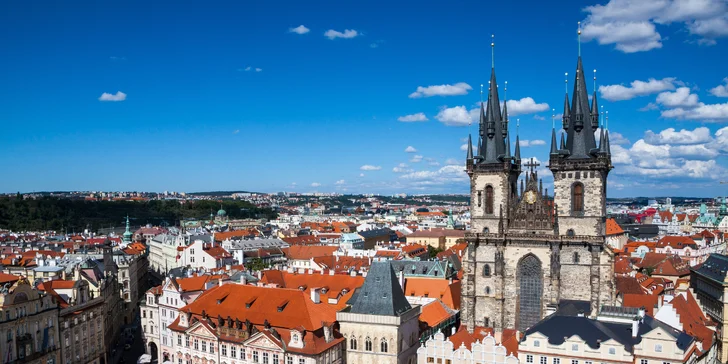Pobyt v Prahe: moderný 4* hotel v Karlíne s raňajkami