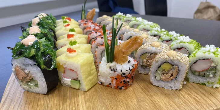 SUSHI BONSAI: Exkluzívny sushi set pre 2-3 osoby, až 40 kúskov