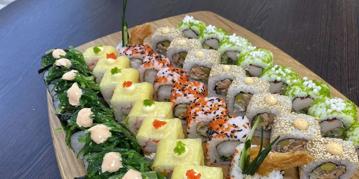 SUSHI BONSAI: Exkluzívny sushi set pre 2-3 osoby, až 40 kúskov