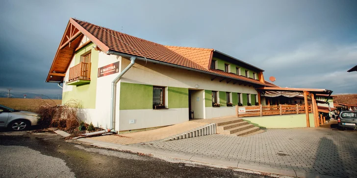 Výnimočný pobyt v penzióne len 3 km od centra Martina s polpenziou a vstupom do wellness